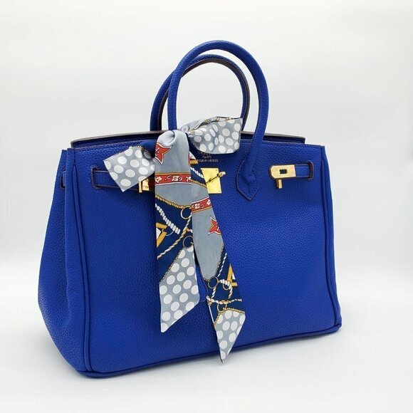 Skinny Scarf | Hand Bag, Neck Scarf (2 pieces) - Color Set #28 / Brand NEW - Picture 7 of 11